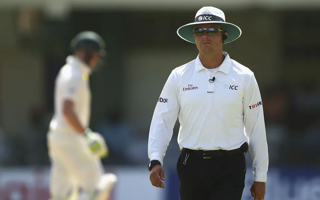 Richard Kettleborough to script umpiring record [Source: @ICC/X.com]