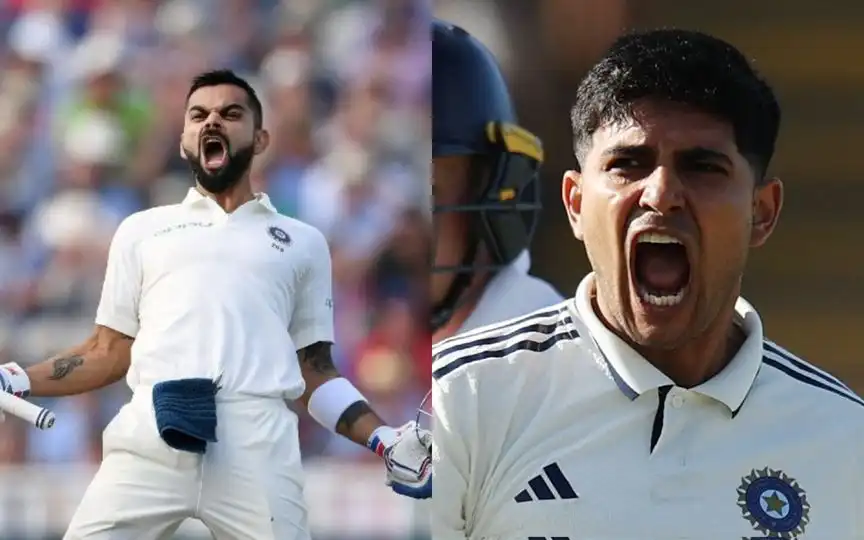 Shubman Gill Mimics Virat Kohli's Iconic Roar At Edgbaston After Fine Century In 2nd Test