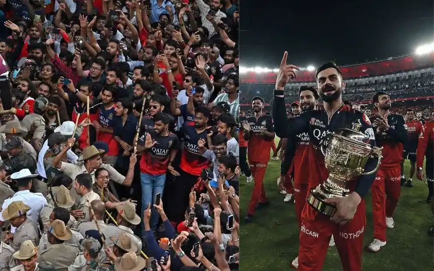 RCB's Stampede Tragedy (Source:@Sports_Himanshu,x.com)