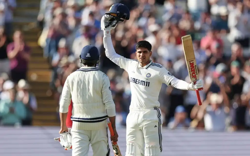 Shubman Gill extended his purple patch at 4 [Source: AP]