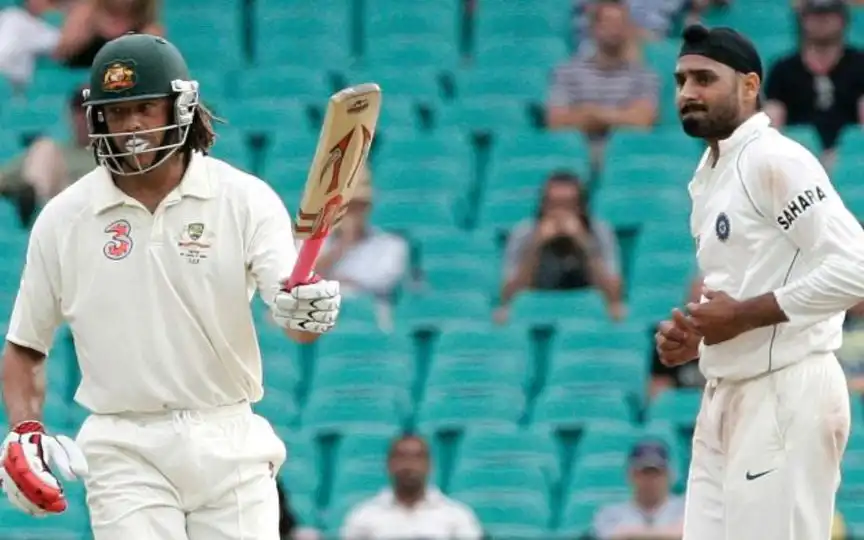 Harbhajan Singh and Andrew Symonds' famous scandal [Source: Reuters]