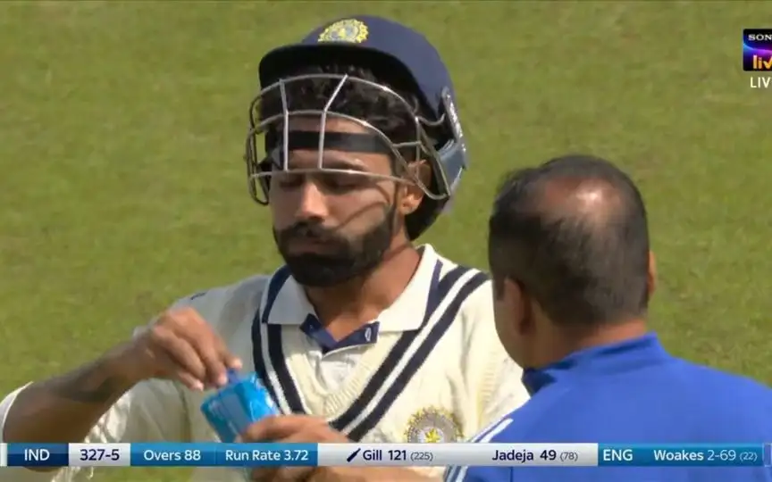 Jadeja trolled by England [Source: @mufaddal_vohra/x.com]

