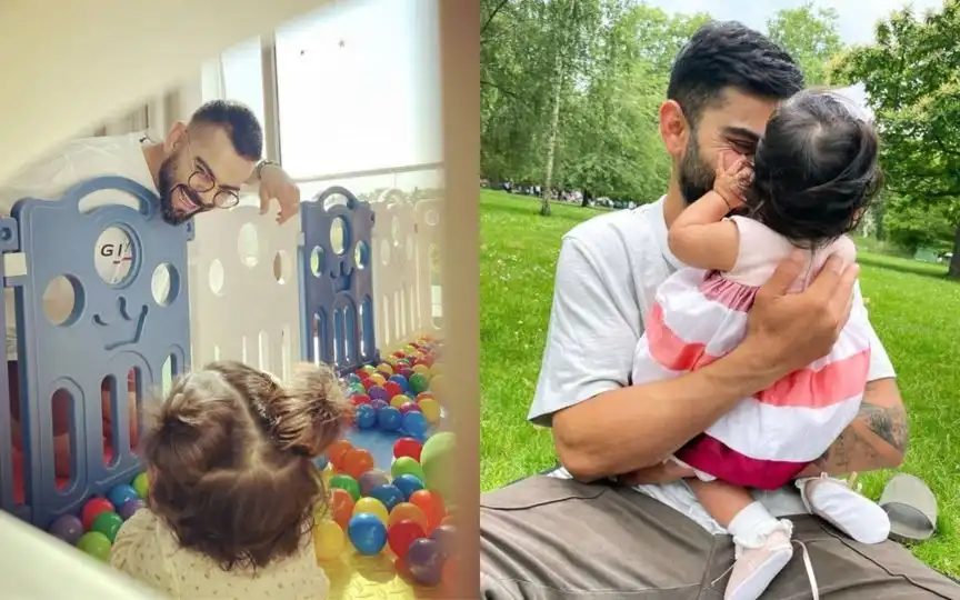 Virat Kohli and fatherhood [Source: @ViratGang/X.com]