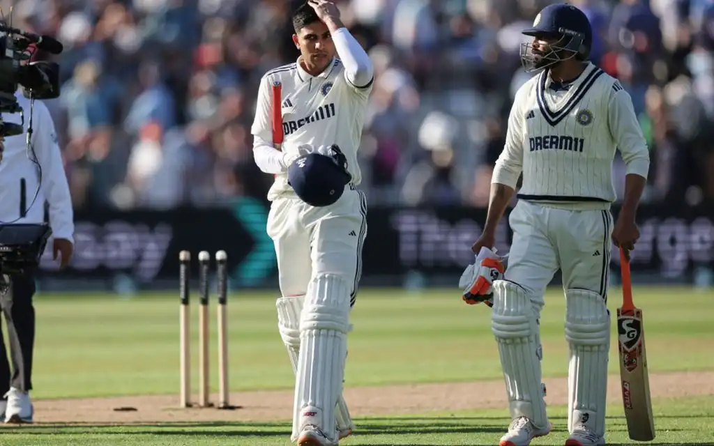 Ravindra Jadeja and Shubman Gill [Source: AP]