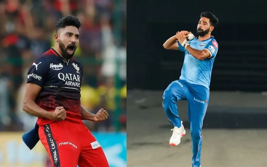 Mohammed Siraj made IPL debut in 2017 (X.com/@imkevin149 & @gujarat_titans)