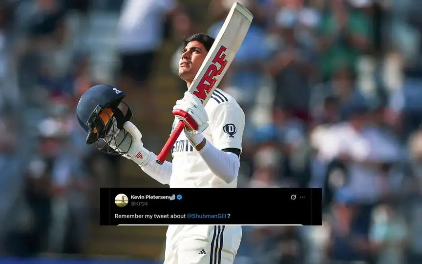 Kevin Pieterson Recalls His Early Support For Gill (Source: @ThadhaniManish_/x.com, @KP24/x.com)