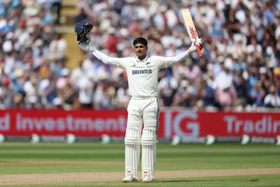 Shubman Gill at Edgbaston [Source: AP Photos]