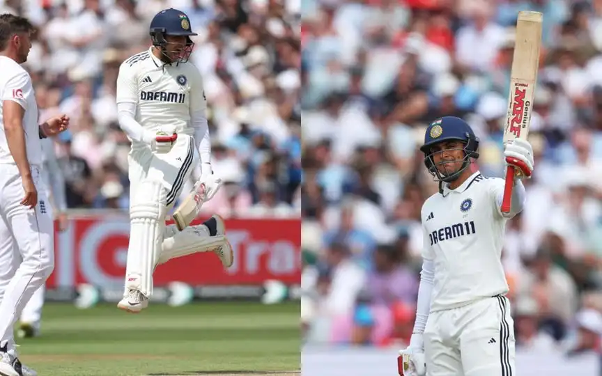 Shubman Gill during his 269 runs knock at Edgbaston [Source: AP Photos]