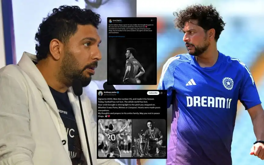 "Hard To Believe" Yuvraj Singh, Kuldeep Yadav Mourn Diogo Jota's Loss With Hearty Posts