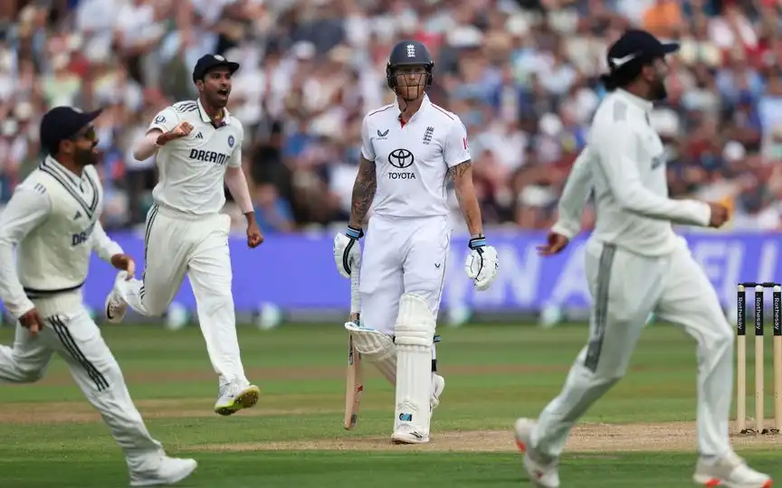Ben Stokes Depart For A Duck - (Source : AP)