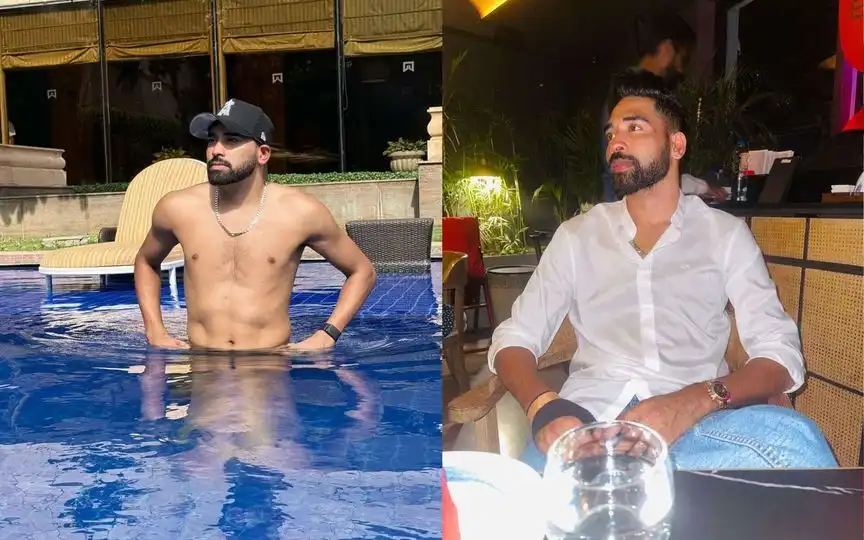 Siraj enjoying a luxurious leisure time (X.com/@mdsirajofficial)