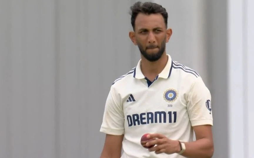 Krishna unwanted Test record [Source: @screwgauge77/x.com]
