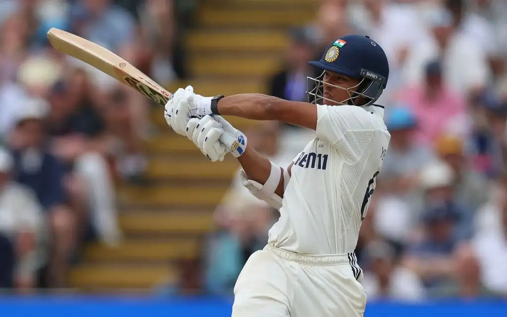 Yashasvi Jaiswal in 2nd Test vs England (Source: AP Photos)
