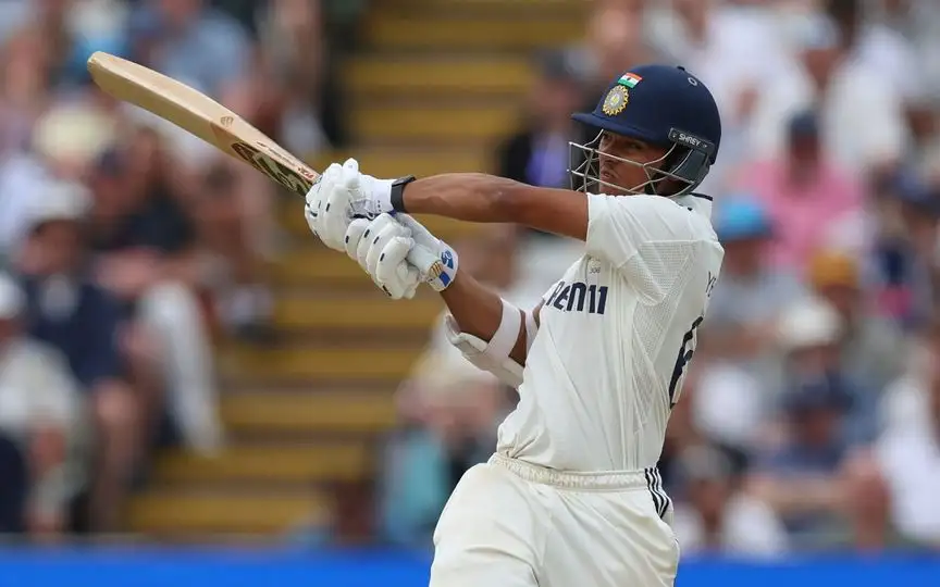 Yashasvi Jaiswal in 2nd Test vs England (Source: AP Photos)