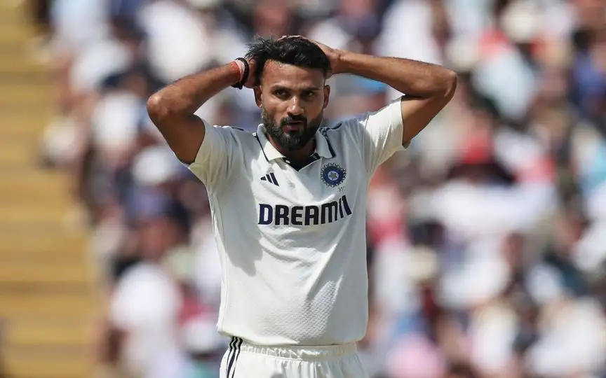 Akash Deep picked up a four wicket haul [Source: AP Photos]