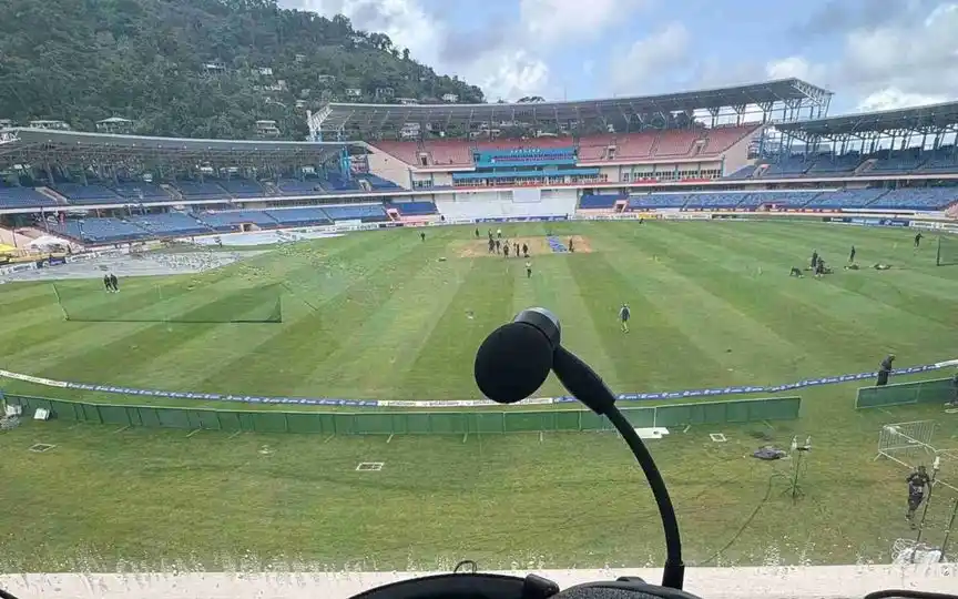 National Cricket Stadium, St. George (Source:@SEN_Cricket/X.com)