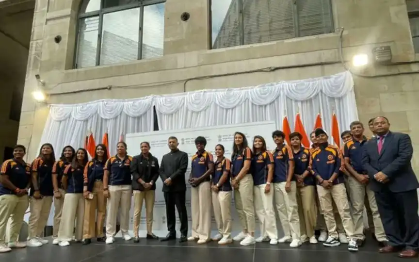 Harmanpreet Kaur And Co Felicitated; Indian High Commission Honours Women In Blue