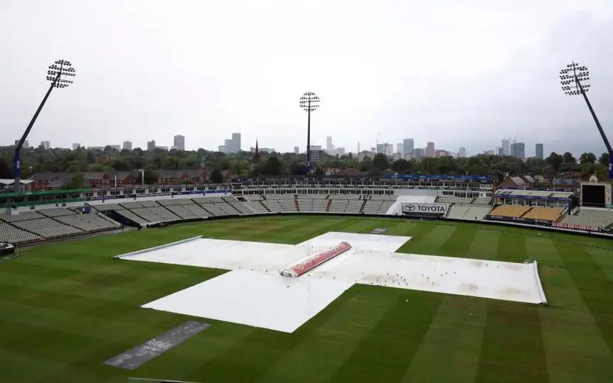 Rain At Edgbaston Delays Proceedings On Day 5 Of India vs England 2nd Test