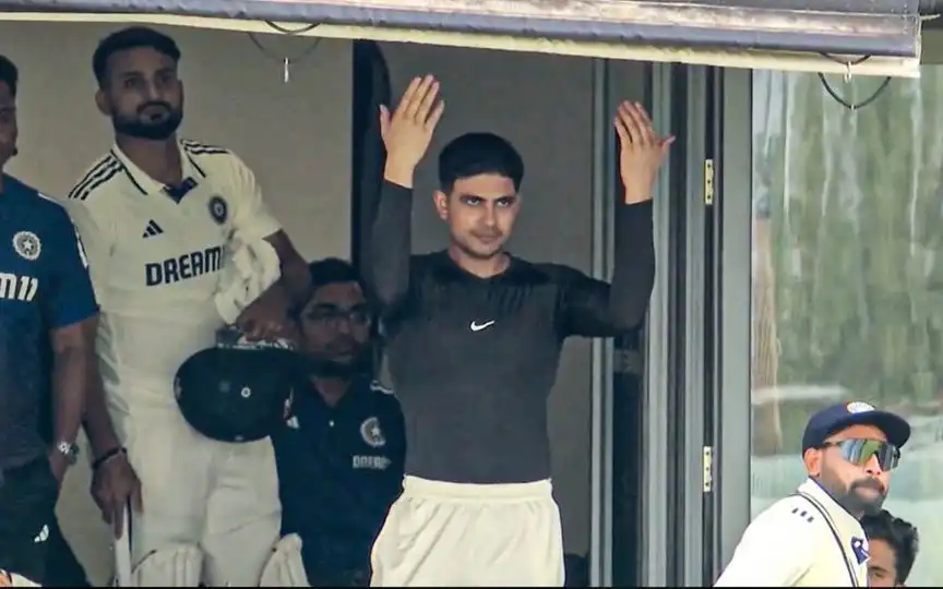 Gill in trouble? [Source: @hajarkagalwa/x.com]
