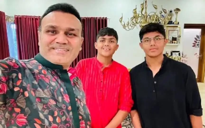 DPL Rejects Virender Sehwag's Son! Young Vedant Goes Unsold In League Auction