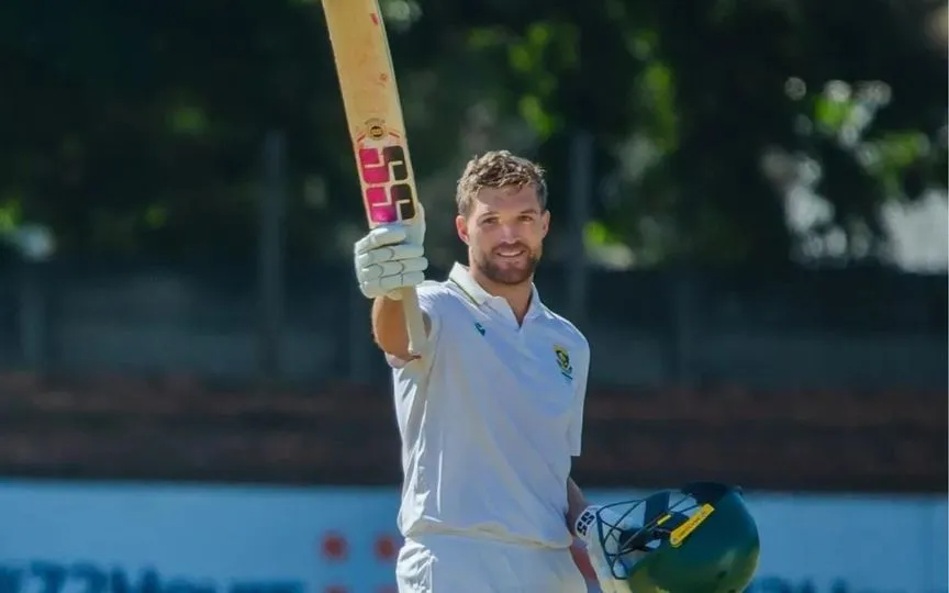 Wiaan Mulder 264* at Stumps vs ZIM. [Source - PoppingCreaseSA/x.com]