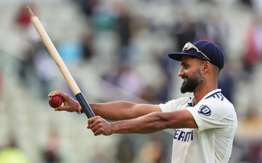 Akash Deep after win vs England (Source: AP Photos)