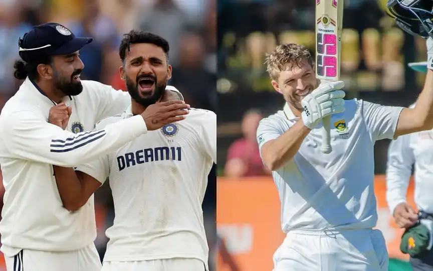 Akash Deep and Wiaan Mulder [Source: @BCCI, @ProteasMenCSA/x]