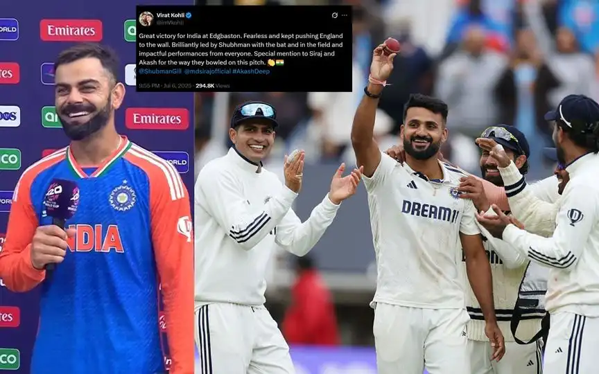 "Fearless And...," Virat Kohli's Special Praise For India After Dominating Victory In Birmingham "Fearless And...," Virat Kohli's Special Praise For India After Dominating Victory In Birmingham