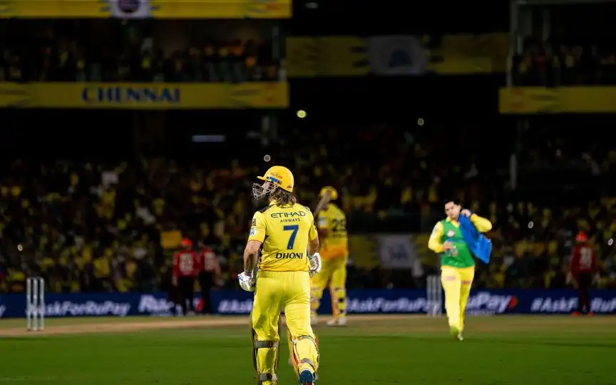 MS Dhonin in IPL 2024 [Source: @cricbuzz/x.com]