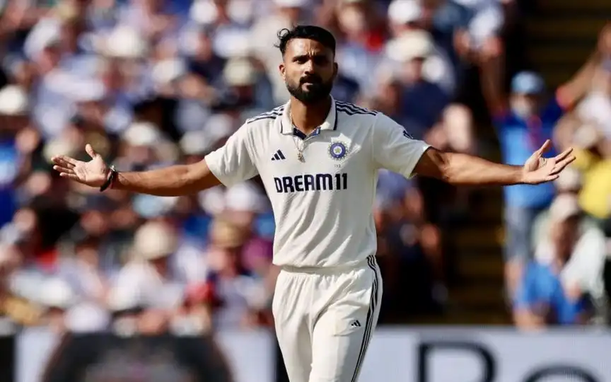 Akash Deep bagged 10 wickets vs England [Source: @VVSLaxman281/x.com]