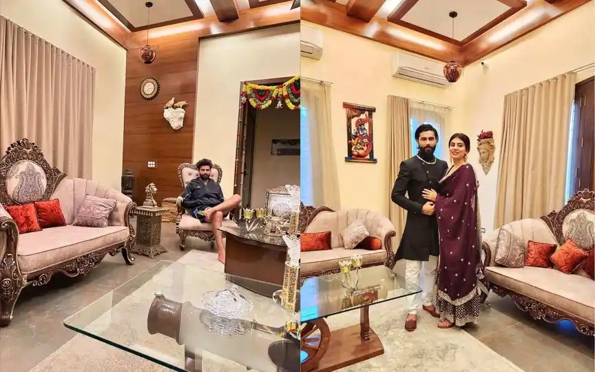 A glimpse of Ravindra Jadeja's House (Instagram/