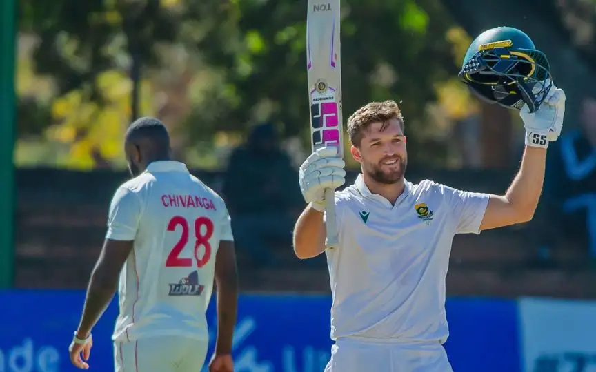 Wiaan Mulder - (Source: @CricketProteas/X.com)