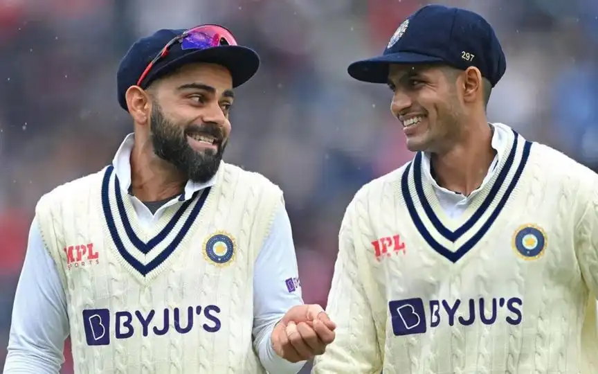 Virat Kohli and Shubman Gill [Source @SubbuSubash_17/X.com]