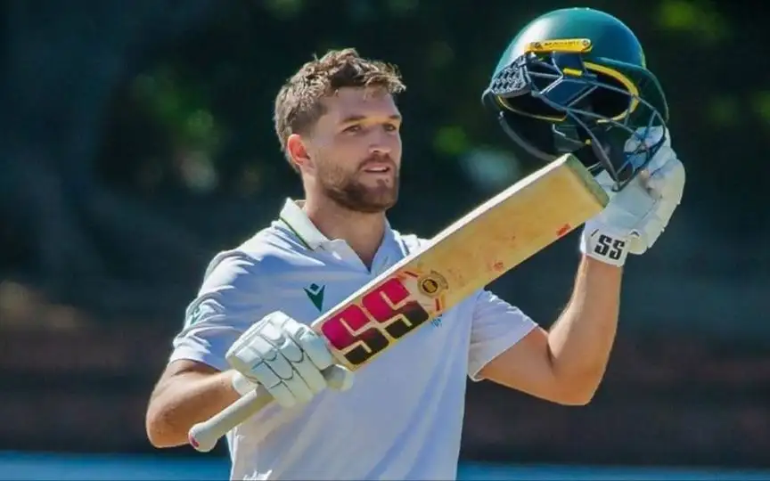 Wiaan Mulder scored 367* vs Zimbabwe [Source: @AzzamAmeen/x.com]
