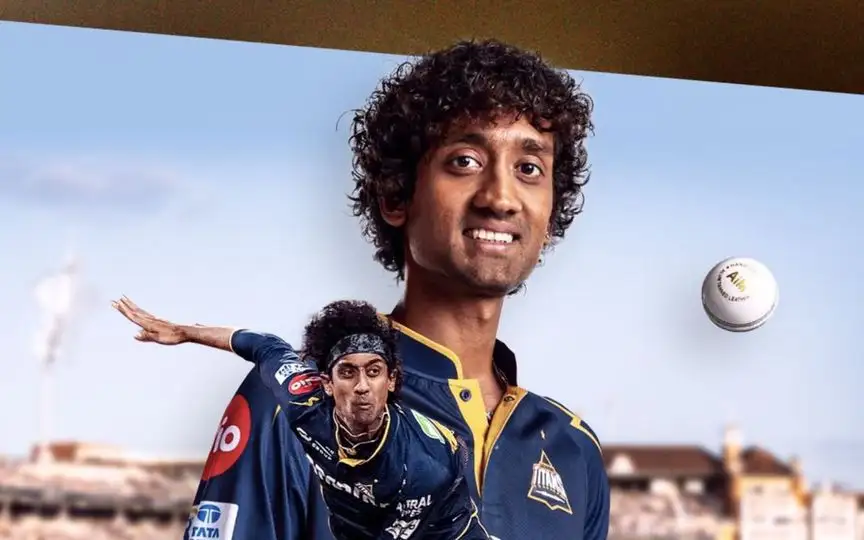 Sai Kishore to Surrey - (Source : @SurreyCricket/X.com)