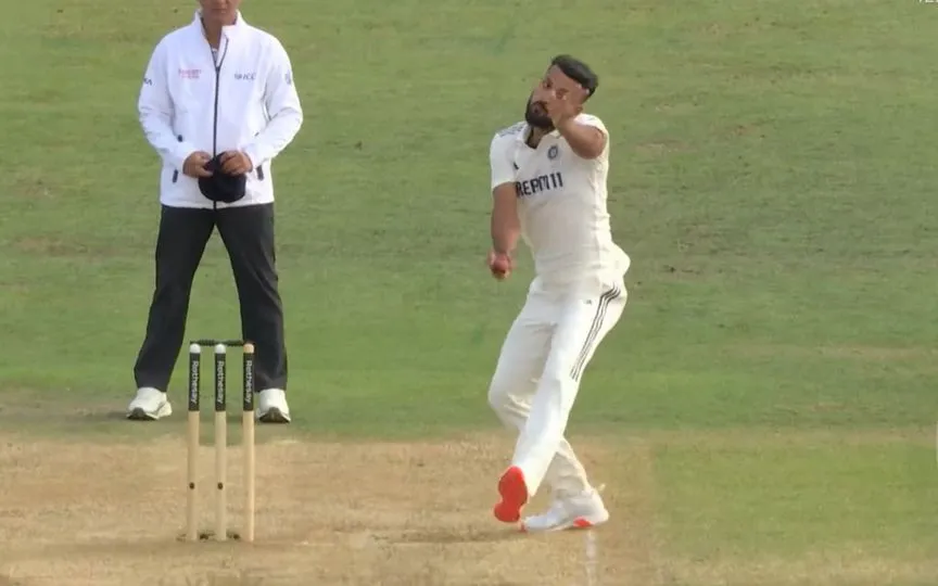Akash Deep accused of bowling a no-ball to Joe Root [Source: @OYE_KIRAT/X.com]
