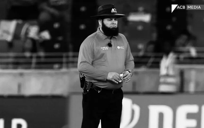 Tragedy Hits Afghanistan Cricket; Elite Umpire Bismillah Shinwari Passes Away Aged 41