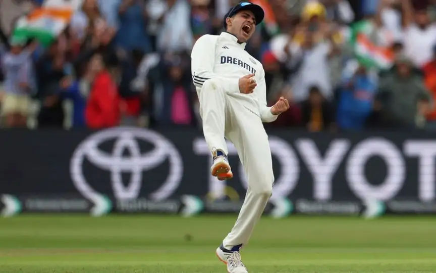 Shubman Gill after winning the Edgbaston Test [Source: AP Photos]