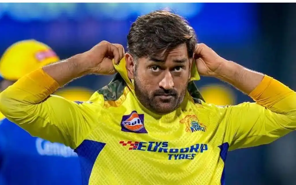 MS Dhoni CSK - (Source : @Johns/X.com)