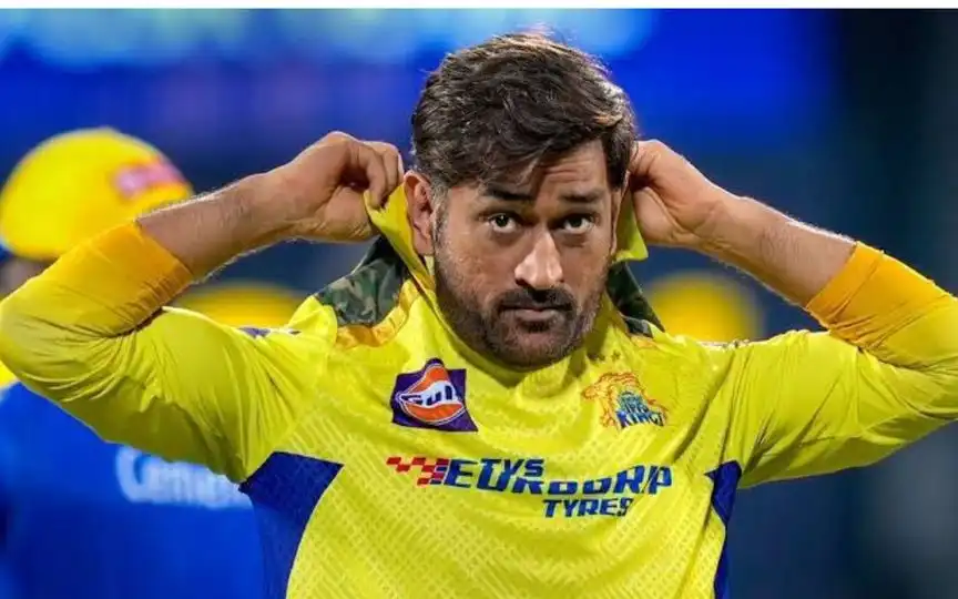 MS Dhoni CSK - (Source : @Johns/X.com)
