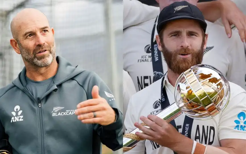 Coach on Kane Williamson's future with New Zealand cricket [Source: @Abi_sirr, @BLACKCAPS/X.com]