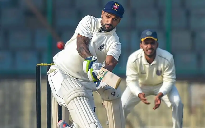 Shikhar Dhawan Domestic Career (X.com/@Sportsgriduk)