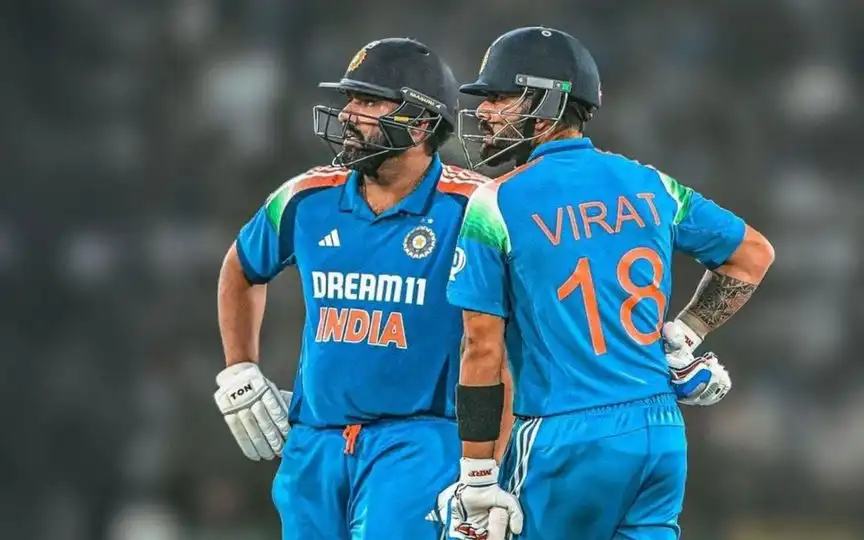 Virat Kohli and Rohit Sharma - (Source : @Johns/X.com)