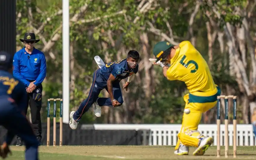 Australia A won the 3rd ODI by 7 wickets [Source: @IbrahimBadees/x.com]