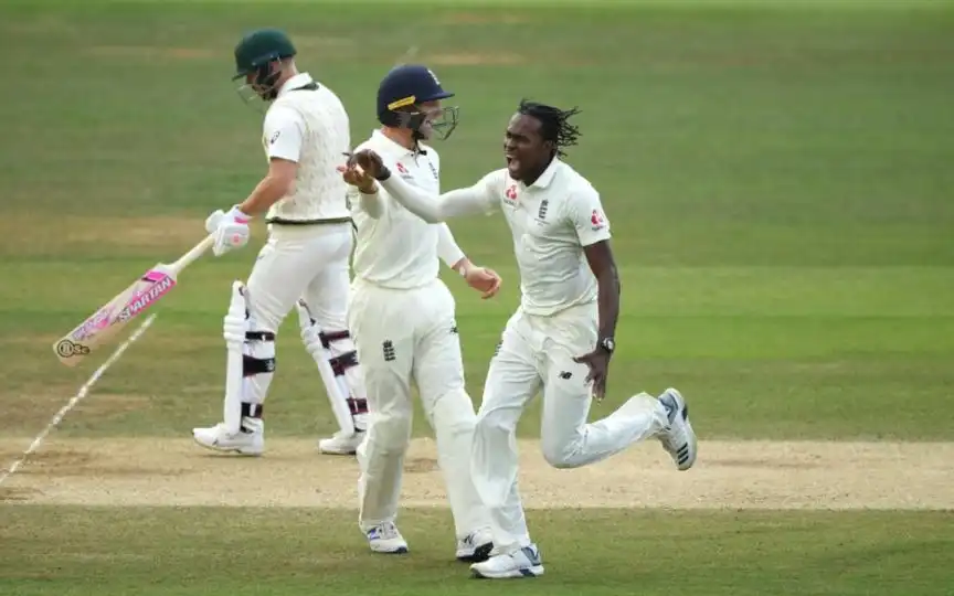 Jofra Archer vs Australia. [Source - ICC/x.com]