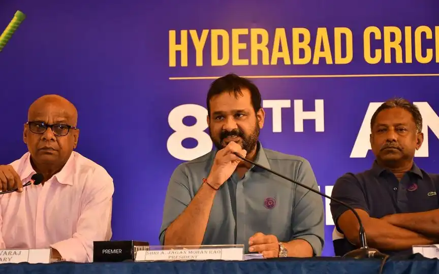A Jagan Mohan Rao in the centre [Source: @NewsMeter_In/X.com]