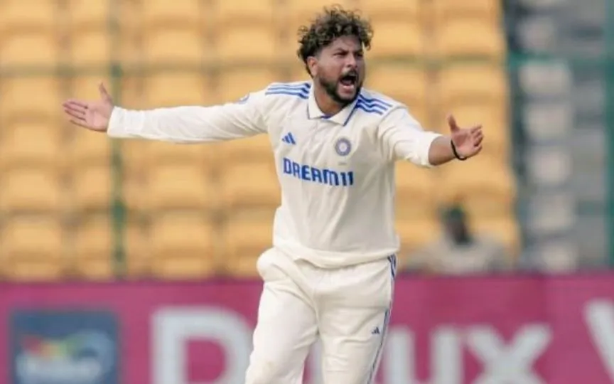 Kuldeep Yadav [Source: @THECRICKET50/x]
