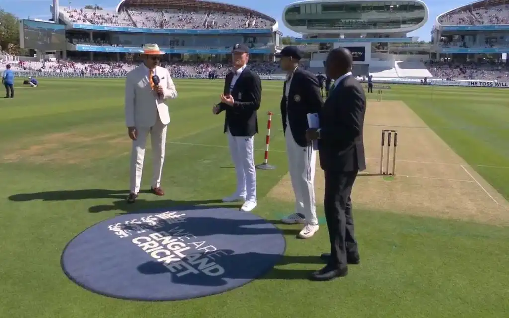 England won the toss and opted to bat first (Source:@Sbettingmarkets,x.com)