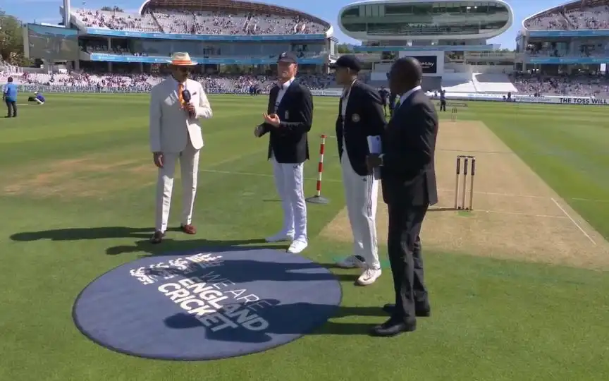 England won the toss and opted to bat first (Source:@Sbettingmarkets,x.com)