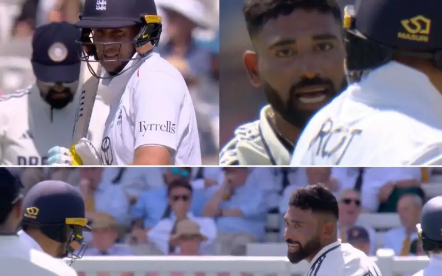 "Where’s Bazball Now?" Siraj Taunts Joe Root On His Face During Heated Face-Off In Lord's Test "Where’s Bazball Now?" Siraj Taunts Joe Root On His Face During Heated Face-Off In Lord's Test